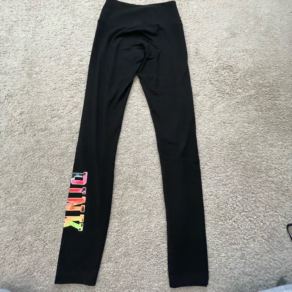 Pink VS yoga leggings women’s size small